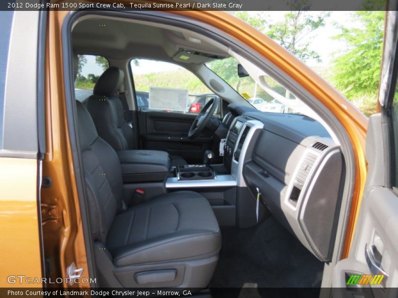Tequila Sunrise Pearl / Dark Slate Gray 2012 Dodge Ram 1500 Sport Crew Cab