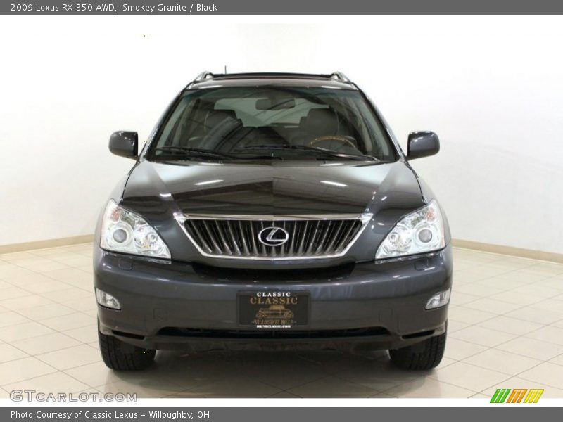 Smokey Granite / Black 2009 Lexus RX 350 AWD
