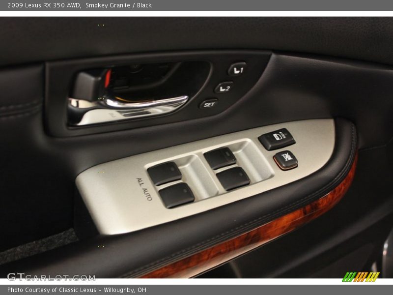 Smokey Granite / Black 2009 Lexus RX 350 AWD