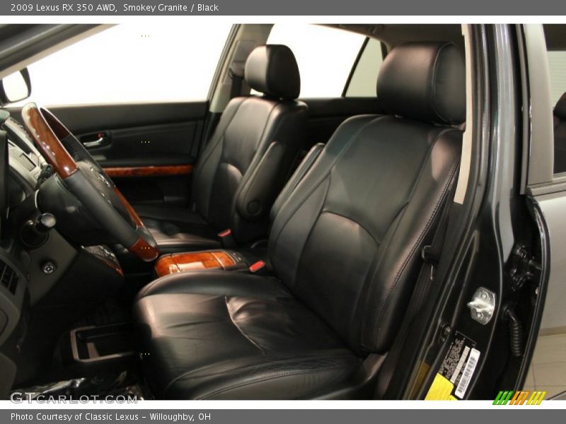 Smokey Granite / Black 2009 Lexus RX 350 AWD
