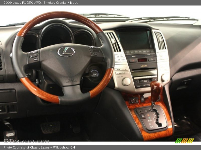 Smokey Granite / Black 2009 Lexus RX 350 AWD