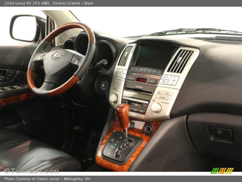 Smokey Granite / Black 2009 Lexus RX 350 AWD
