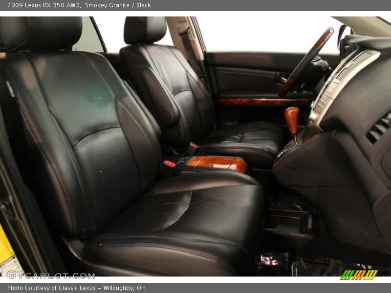Smokey Granite / Black 2009 Lexus RX 350 AWD
