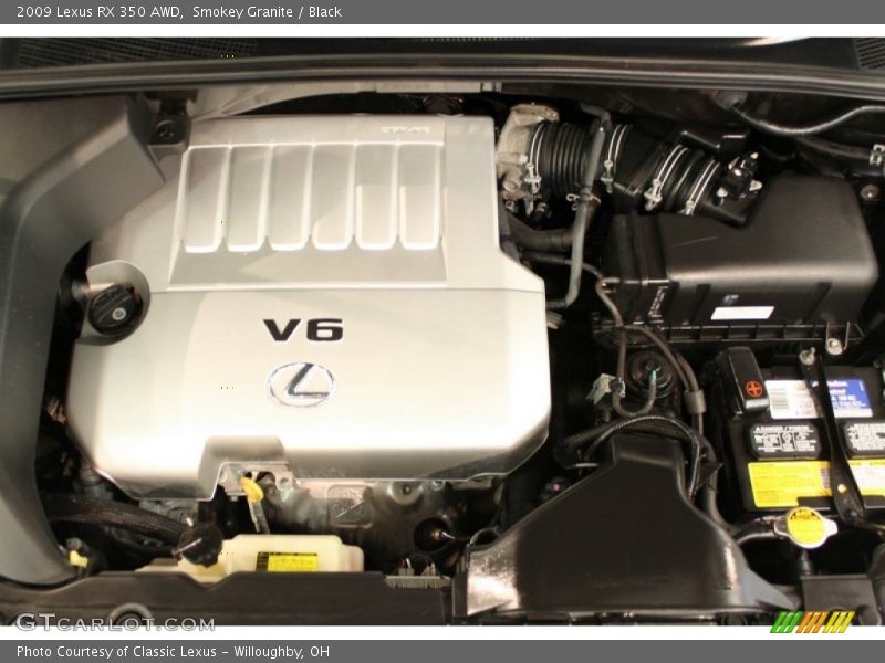 Smokey Granite / Black 2009 Lexus RX 350 AWD