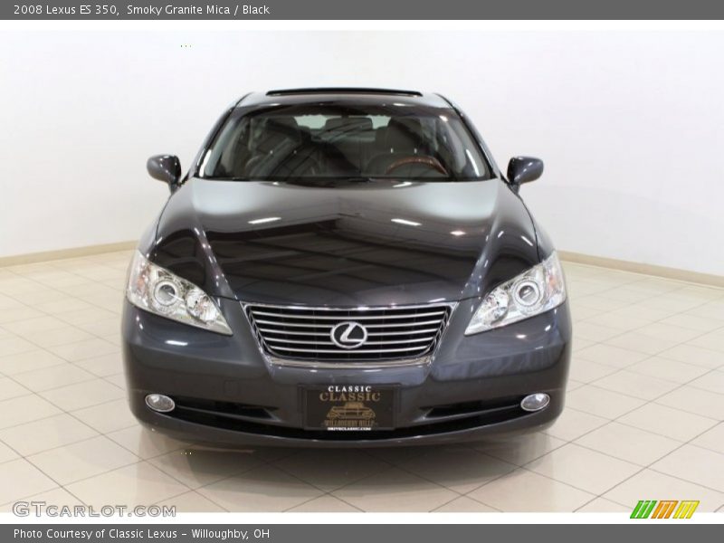 Smoky Granite Mica / Black 2008 Lexus ES 350