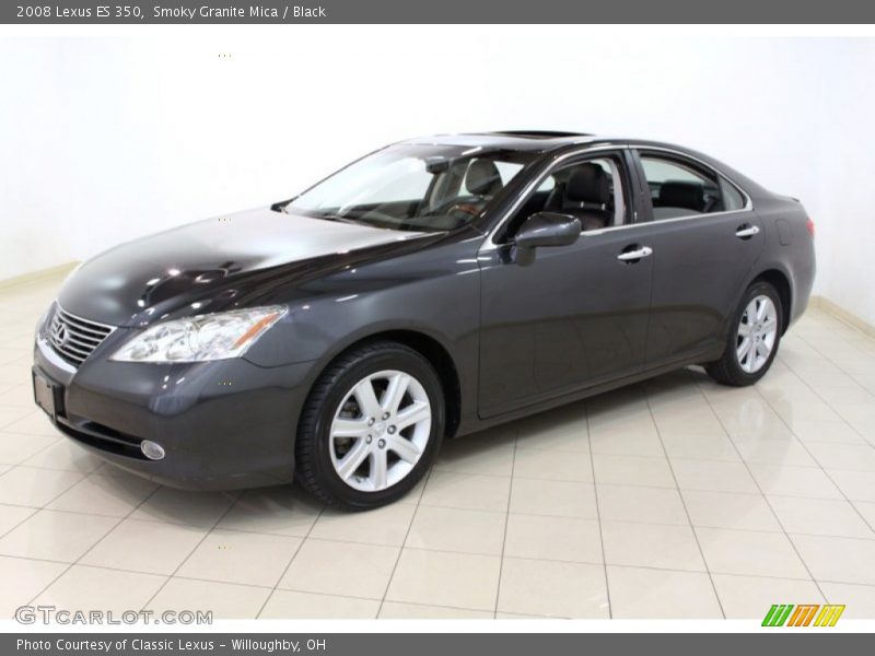 Smoky Granite Mica / Black 2008 Lexus ES 350