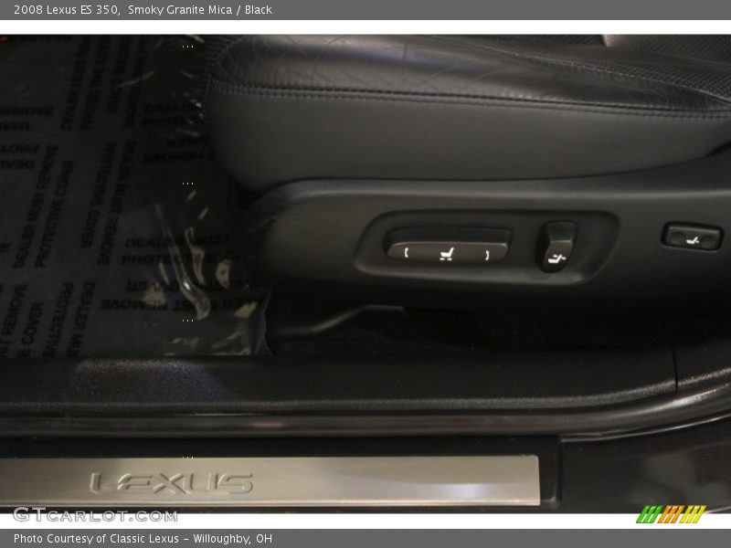 Smoky Granite Mica / Black 2008 Lexus ES 350