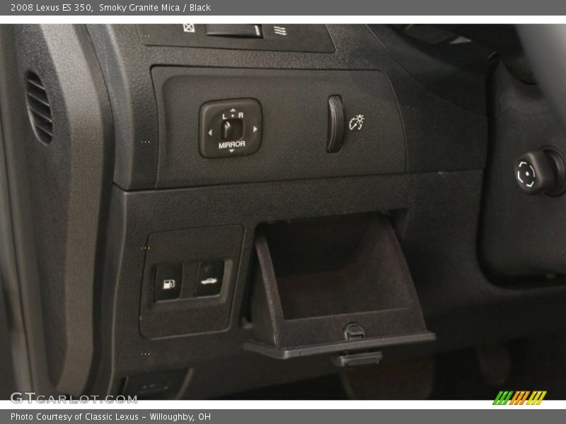 Smoky Granite Mica / Black 2008 Lexus ES 350
