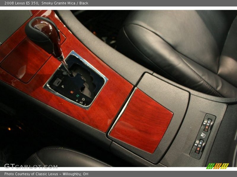 Smoky Granite Mica / Black 2008 Lexus ES 350