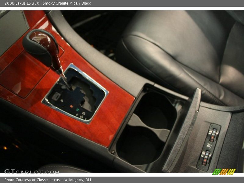 Smoky Granite Mica / Black 2008 Lexus ES 350