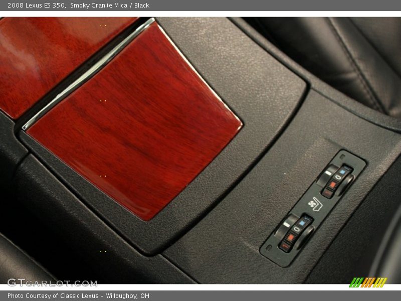 Smoky Granite Mica / Black 2008 Lexus ES 350
