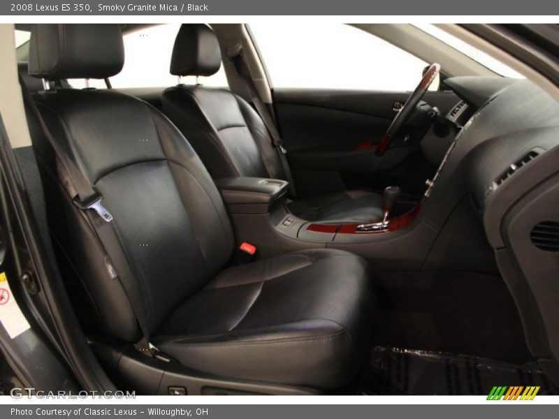 Smoky Granite Mica / Black 2008 Lexus ES 350