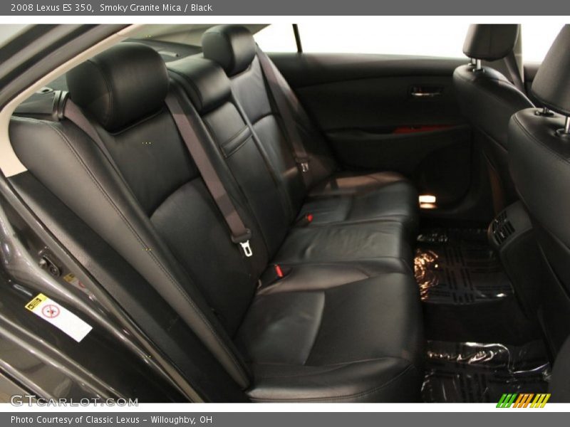 Smoky Granite Mica / Black 2008 Lexus ES 350