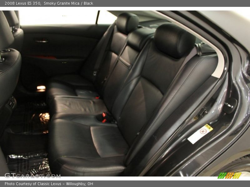 Smoky Granite Mica / Black 2008 Lexus ES 350