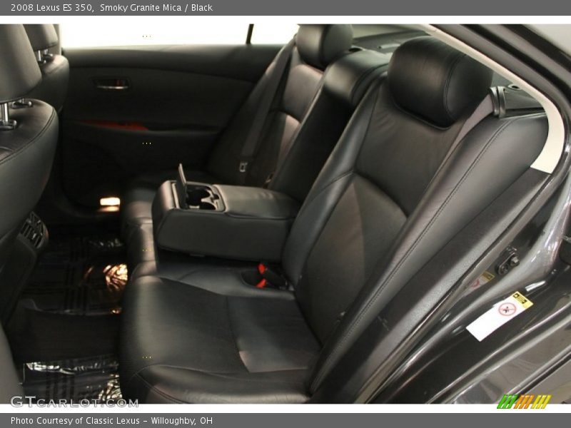 Smoky Granite Mica / Black 2008 Lexus ES 350