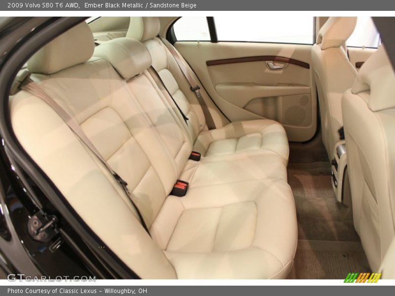  2009 S80 T6 AWD Sandstone Beige Interior