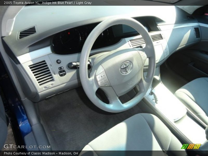 Indigo Ink Blue Pearl / Light Gray 2005 Toyota Avalon XL