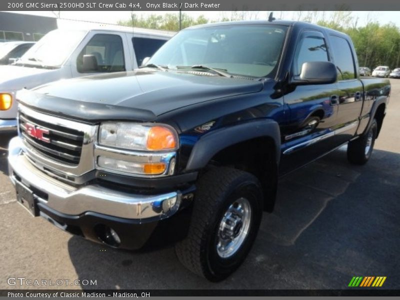 Onyx Black / Dark Pewter 2006 GMC Sierra 2500HD SLT Crew Cab 4x4
