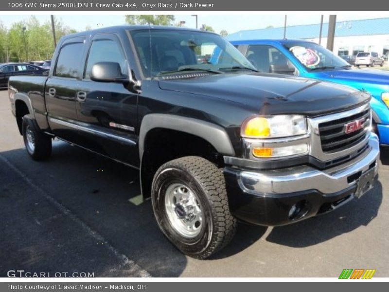 Onyx Black / Dark Pewter 2006 GMC Sierra 2500HD SLT Crew Cab 4x4