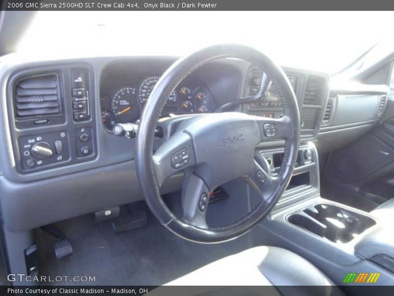 Onyx Black / Dark Pewter 2006 GMC Sierra 2500HD SLT Crew Cab 4x4