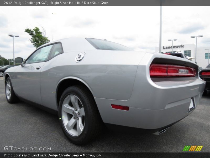 Bright Silver Metallic / Dark Slate Gray 2012 Dodge Challenger SXT