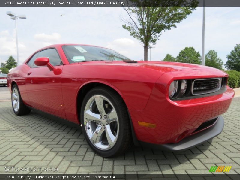 Redline 3 Coat Pearl / Dark Slate Gray 2012 Dodge Challenger R/T