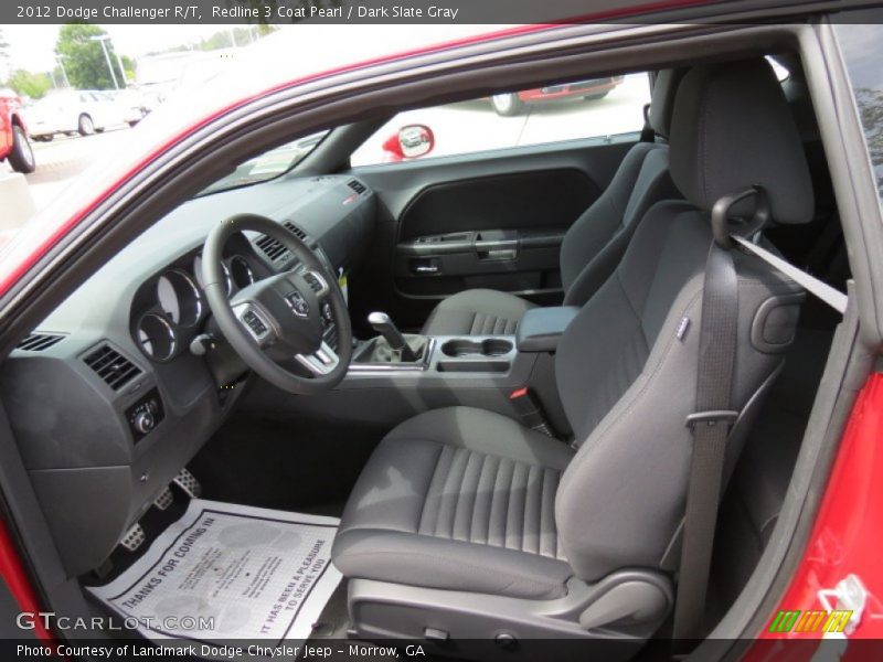 Redline 3 Coat Pearl / Dark Slate Gray 2012 Dodge Challenger R/T