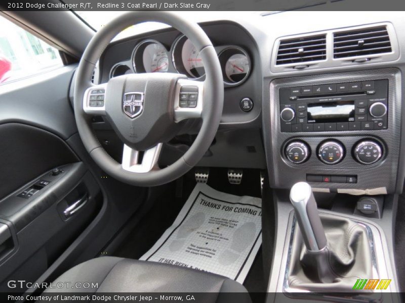 Redline 3 Coat Pearl / Dark Slate Gray 2012 Dodge Challenger R/T