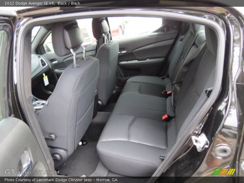 Black / Black 2012 Dodge Avenger SE V6