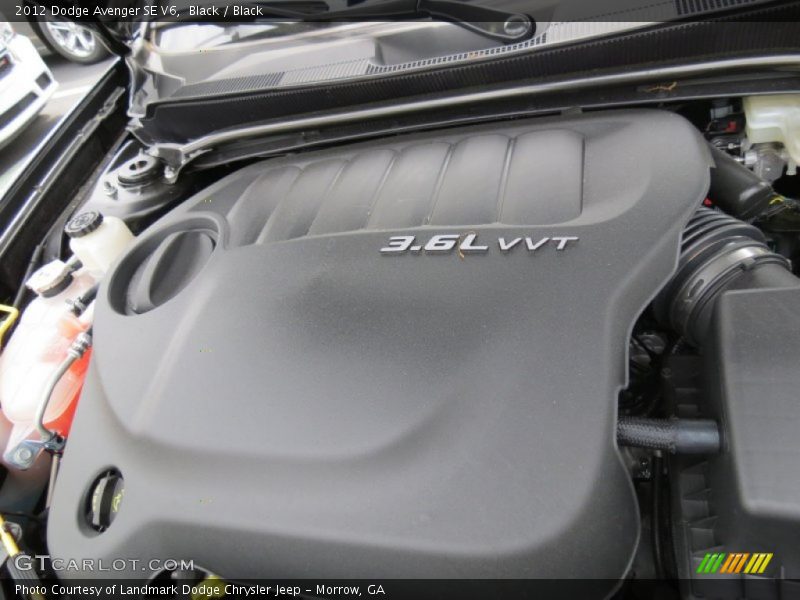 Black / Black 2012 Dodge Avenger SE V6