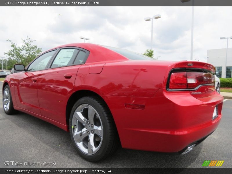 Redline 3-Coat Pearl / Black 2012 Dodge Charger SXT