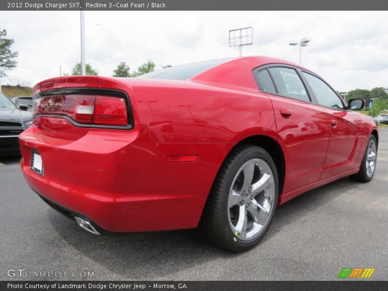 Redline 3-Coat Pearl / Black 2012 Dodge Charger SXT