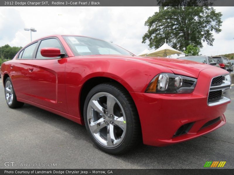 Redline 3-Coat Pearl / Black 2012 Dodge Charger SXT