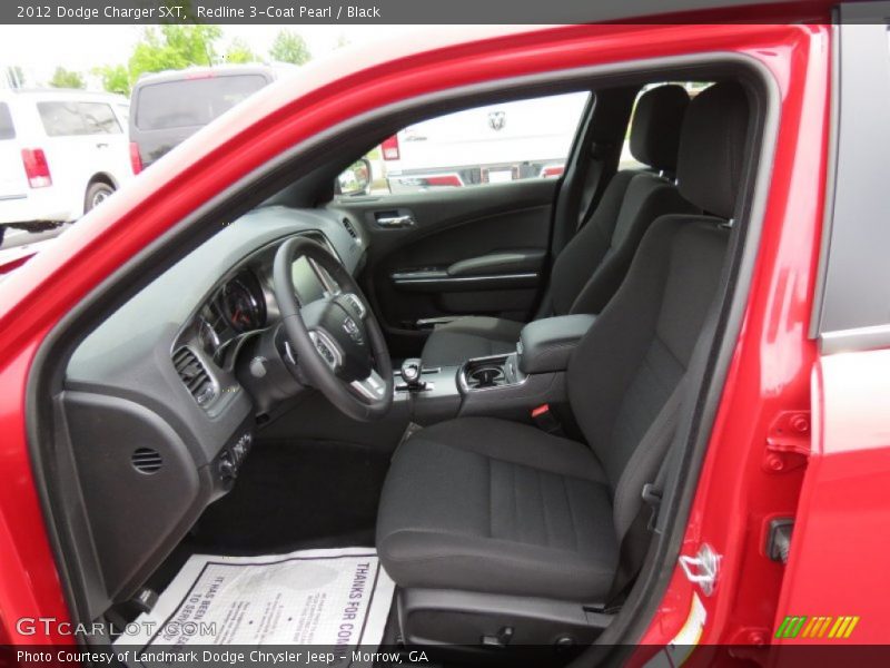 Redline 3-Coat Pearl / Black 2012 Dodge Charger SXT