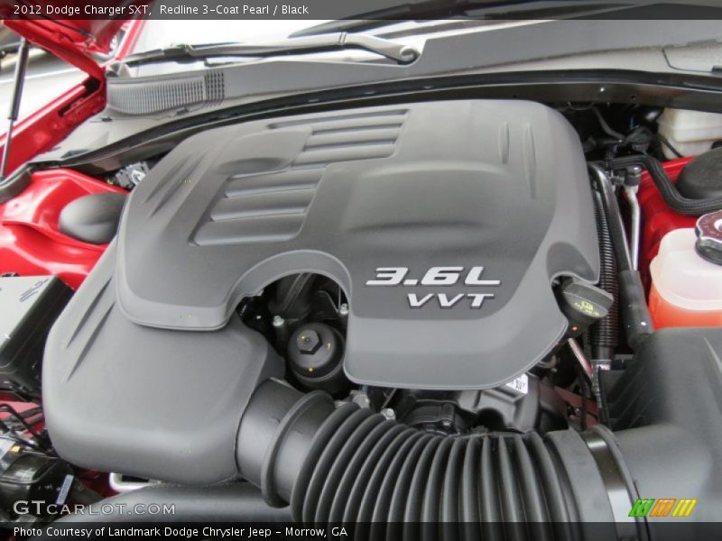 Redline 3-Coat Pearl / Black 2012 Dodge Charger SXT