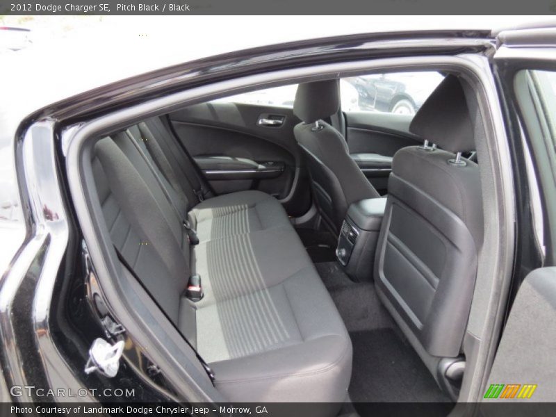 Pitch Black / Black 2012 Dodge Charger SE