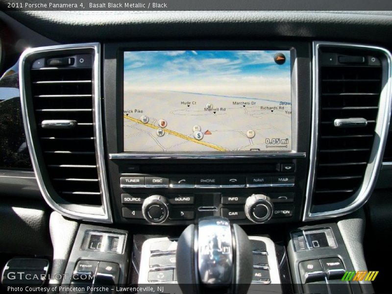 Basalt Black Metallic / Black 2011 Porsche Panamera 4