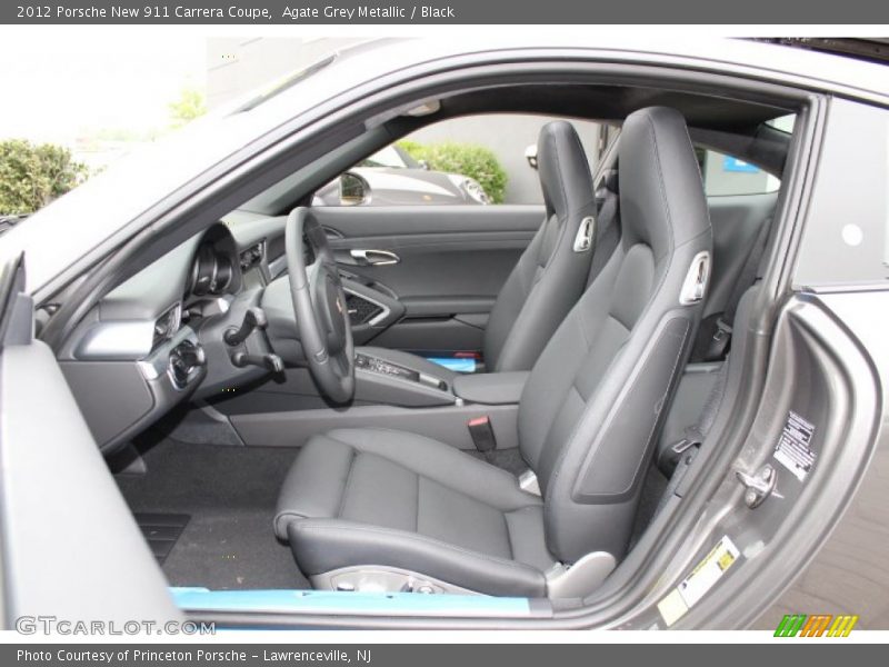 Front Seat of 2012 New 911 Carrera Coupe