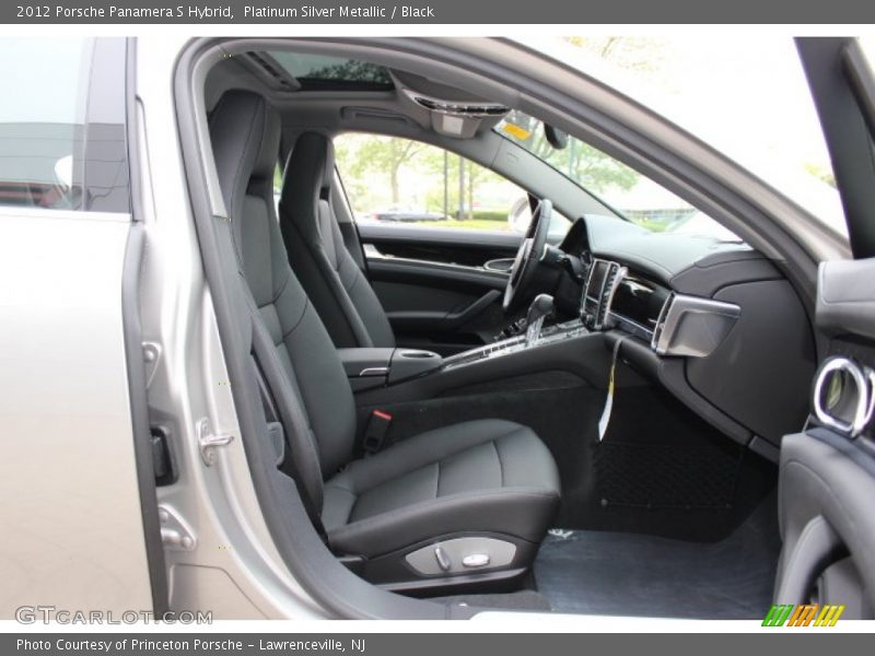  2012 Panamera S Hybrid Black Interior