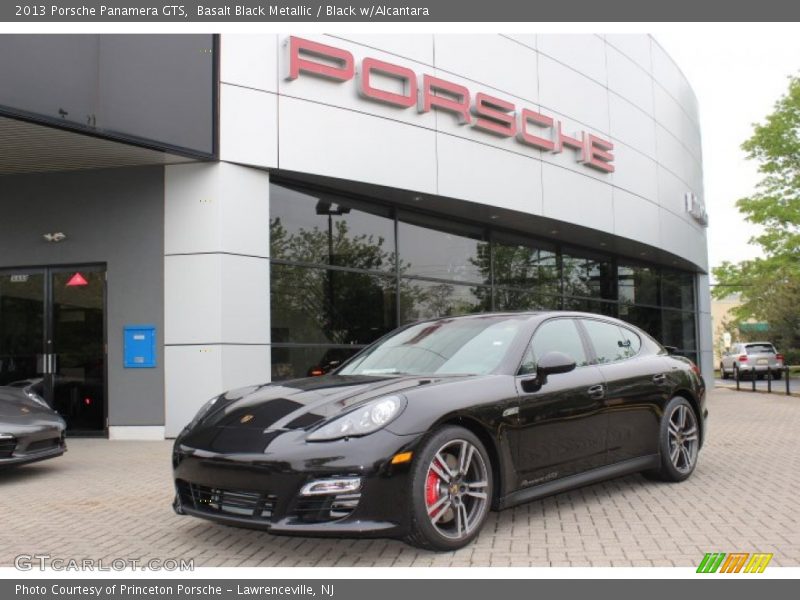 Basalt Black Metallic / Black w/Alcantara 2013 Porsche Panamera GTS