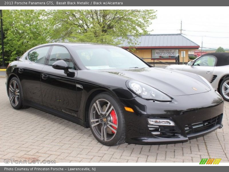 Front 3/4 View of 2013 Panamera GTS