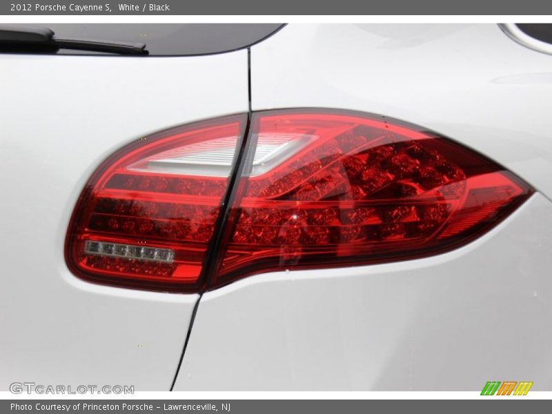 White / Black 2012 Porsche Cayenne S