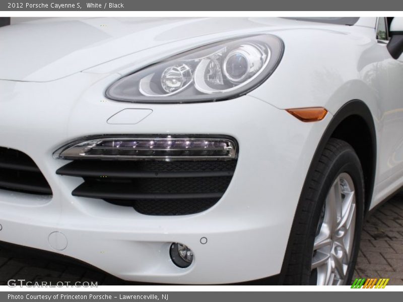 White / Black 2012 Porsche Cayenne S