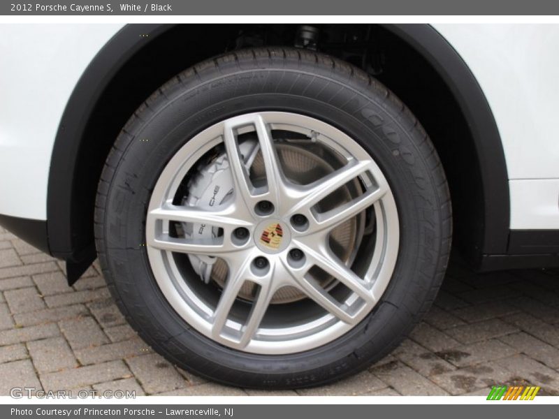 White / Black 2012 Porsche Cayenne S