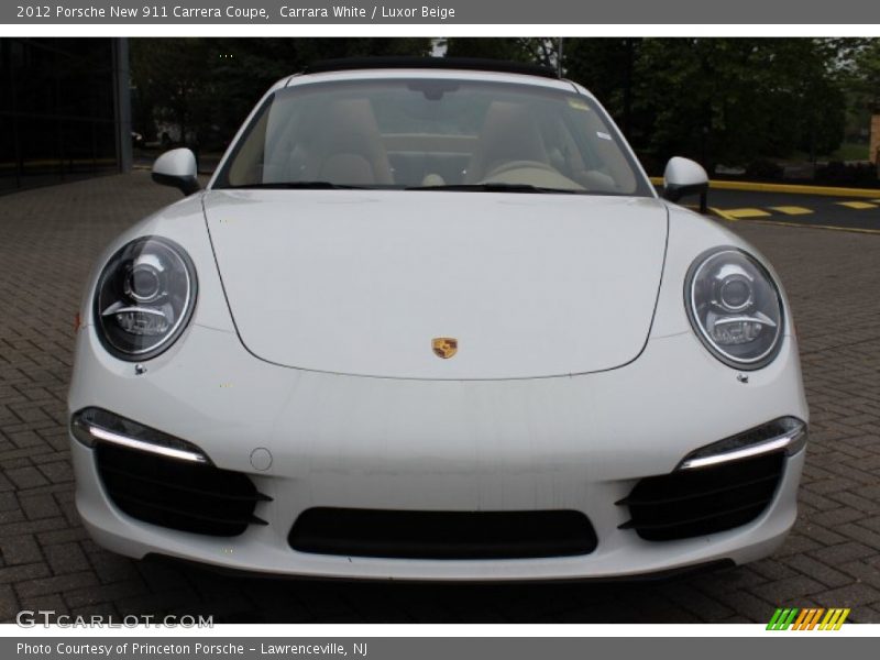  2012 New 911 Carrera Coupe Carrara White