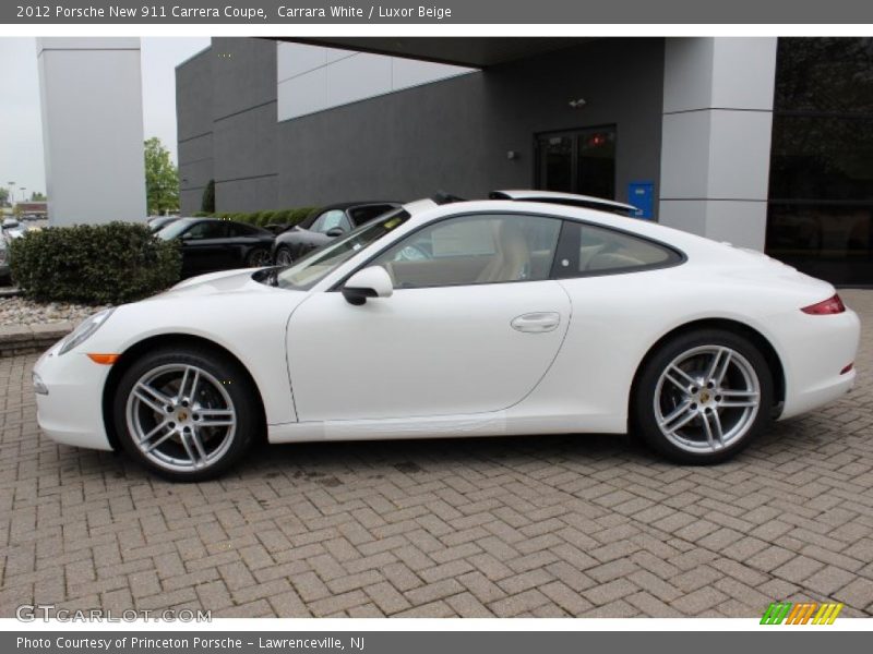  2012 New 911 Carrera Coupe Carrara White