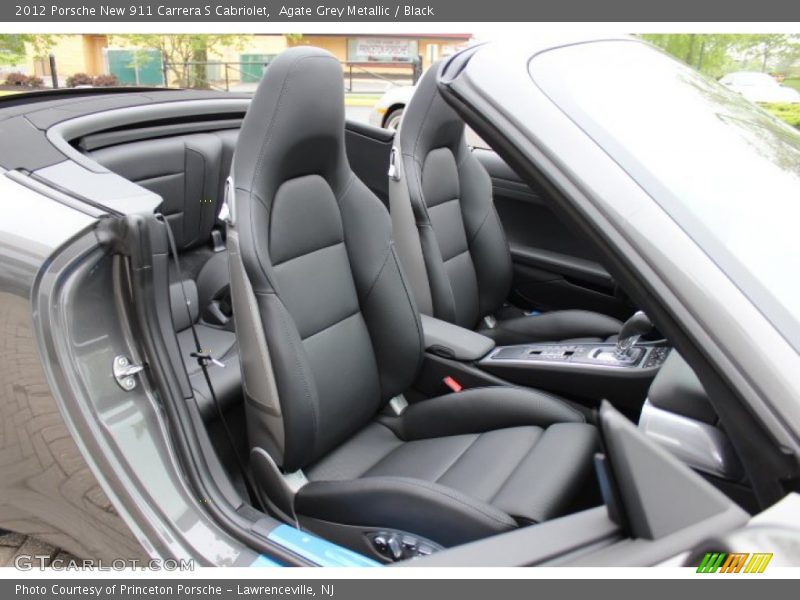  2012 New 911 Carrera S Cabriolet Black Interior