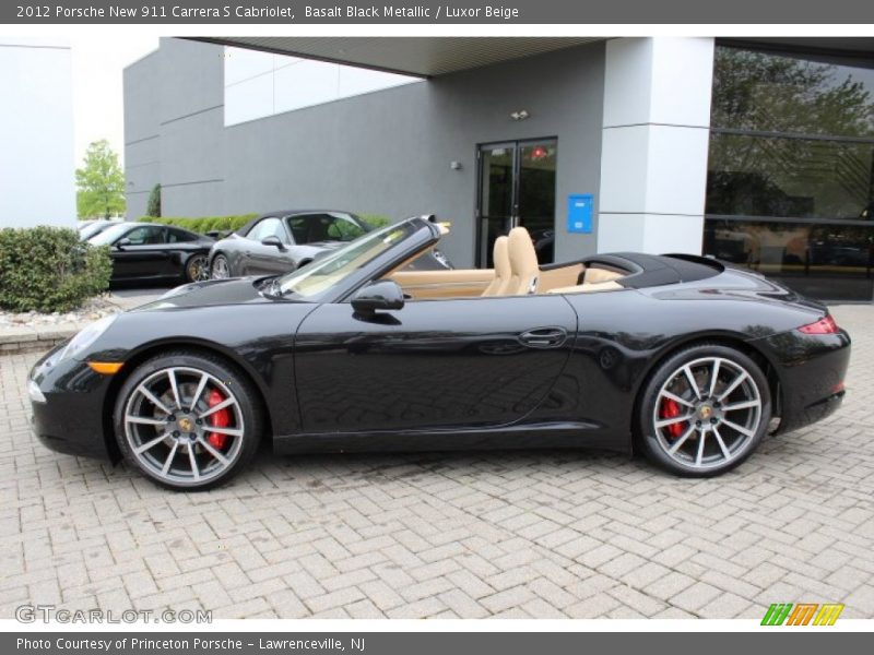  2012 New 911 Carrera S Cabriolet Basalt Black Metallic