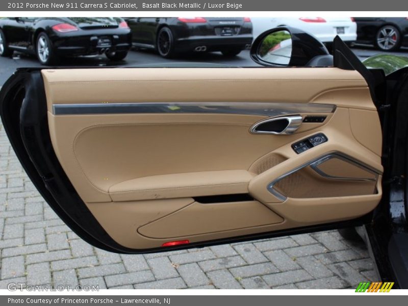 Door Panel of 2012 New 911 Carrera S Cabriolet