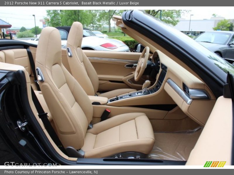 Front Seat of 2012 New 911 Carrera S Cabriolet